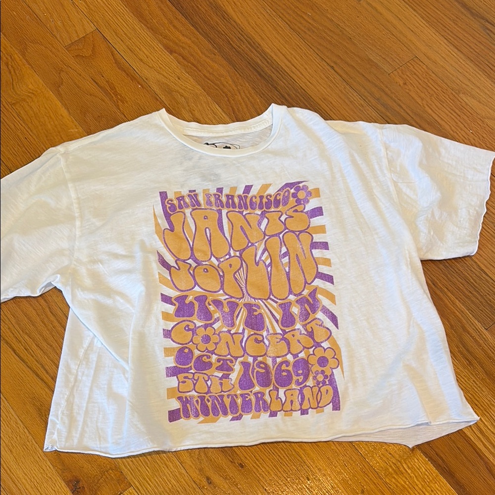 White Graphic Kids T-Shirt